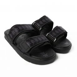 Kappa US 222 Banda Aster 1 Sandals - Black Dk Grey