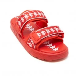 Kappa US 222 Banda Aster 1 Sandals - Red White Footwear