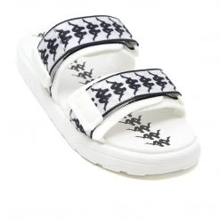 Kappa US 222 Banda Aster 1 Sandals - White Black Black
