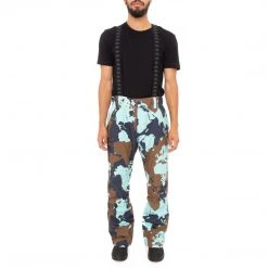 Kappa US Men 6Cento 622 Ski Pants - Blue Brown