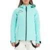 Kappa US Women 6Cento 610 Ski Jacket - Light Blue 1 Kappa US Women 6Cento 610 Ski Jacket - Light Blue