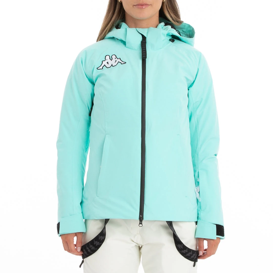Kappa US Women 6Cento 610 Ski Jacket - Light Blue 3 Kappa US Women 6Cento 610 Ski Jacket - Light Blue