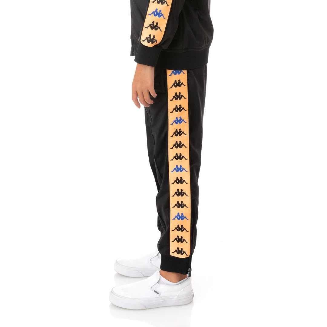 Kappa US Kids 222 Banda Deky Trackpants - Black 5 Kappa US Kids 222 Banda Deky Trackpants - Black
