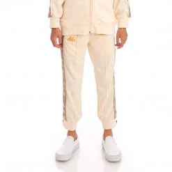 Kappa US Kids 222 Banda Deky Trackpants - Beige