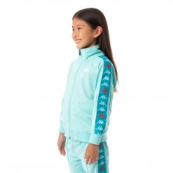 Kappa US Kids 222 Banda Dullo Track Jacket - Peacock