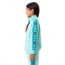Kappa US Kids 222 Banda Dullo Track Jacket - Peacock 8 Kappa US Kids 222 Banda Dullo Track Jacket - Peacock