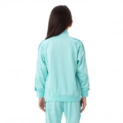 Kappa US Kids 222 Banda Dullo Track Jacket - Peacock 9 Kappa US Kids 222 Banda Dullo Track Jacket - Peacock