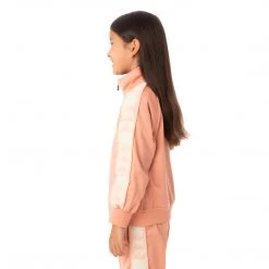 Kappa US Kids 222 Banda Dullo Track Jacket - Pink Coral