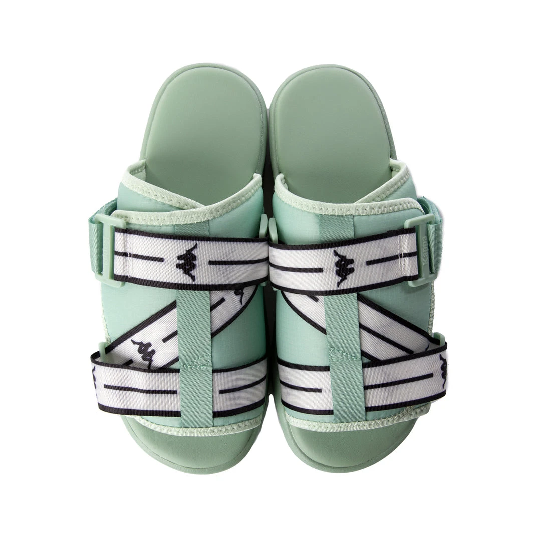 Kappa US Authentic Jpn Mitel 1 Sandals - Sage Green Footwear 5 Kappa US Authentic Jpn Mitel 1 Sandals - Sage Green Footwear