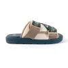 Kappa US Authentic Mitel 1 Sandals - Navy Pine Green