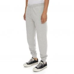 Kappa US Logo Fleece Zanok Sweatpants - Grey Md Mel Men