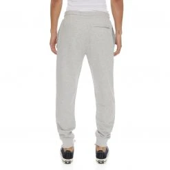 Kappa US Logo Fleece Zanok Sweatpants - Grey Md Mel Men