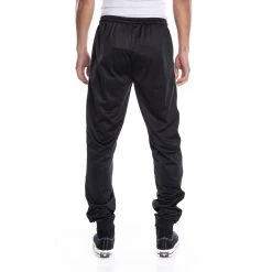 Kappa US Logo Tape Alic 2 Trackpants - Black Smoke Light Orange