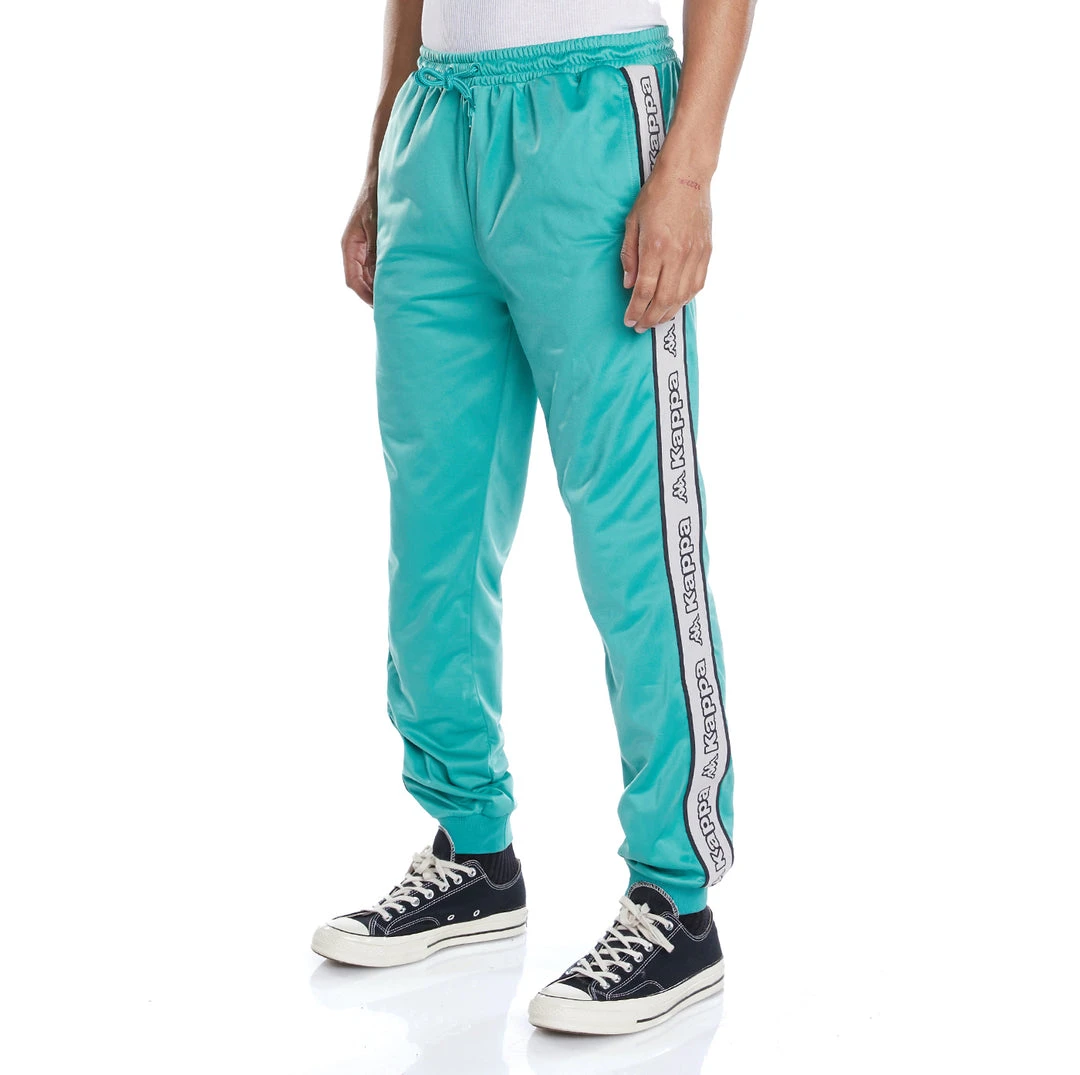 Kappa US Logo Tape Alic 2 Trackpants - Teal Men 4 Kappa US Logo Tape Alic 2 Trackpants - Teal Men