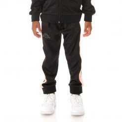 Kappa US Kids Logo Tape Alic 2 Trackpants - Black