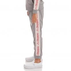 Kappa US Kids Logo Tape Alic 2 Trackpants - Grey