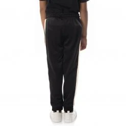 Kappa US Kids Logo Tape Alic 2 Trackpants - Black Smoke Orange