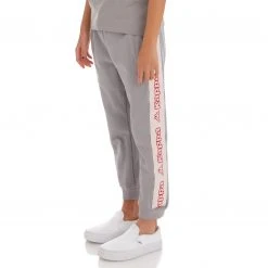 Kappa US Kids Logo Tape Anira 2 Sweatpants - Grey