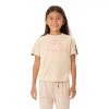 Kappa US Kids Logo Tape Avirec 2 T-Shirt - Beige