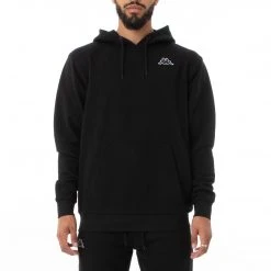 Kappa US Logo Fleece Caiok Hoodie - Black