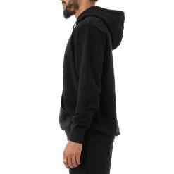 Kappa US Logo Fleece Caiok Hoodie - Black