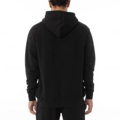Kappa US Logo Fleece Caiok Hoodie - Black 7 Kappa US Logo Fleece Caiok Hoodie - Black