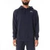 Kappa US Logo Fleece Caiok Hoodie - Navy Blue Men