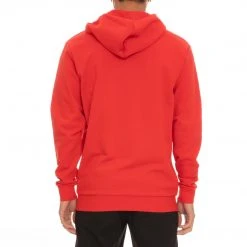 Kappa US Logo Fleece Jackok Full Zip Jacket - Red Coral