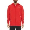 Kappa US Logo Fleece Jackok Full Zip Jacket - Red Coral