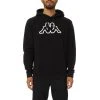 Kappa US Logo Fleece Zavrok Hoodie - Black