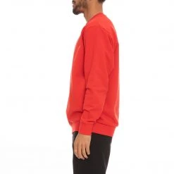 Kappa US Logo Fleece Dafok Sweatshirt - Red Men