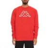 Kappa US Logo Fleece Dafok Sweatshirt - Red Men