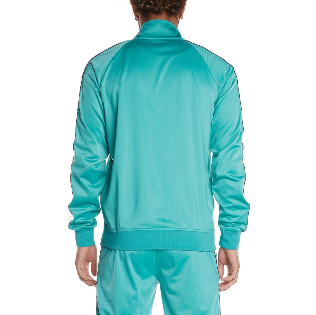 Kappa US Logo Tape Artem 2 Track Jacket - Teal 6 Kappa US Logo Tape Artem 2 Track Jacket - Teal