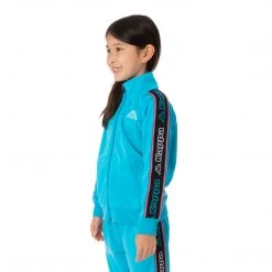 Kappa US Kids Logo Tape Artem 2 Track Jacket - Blue