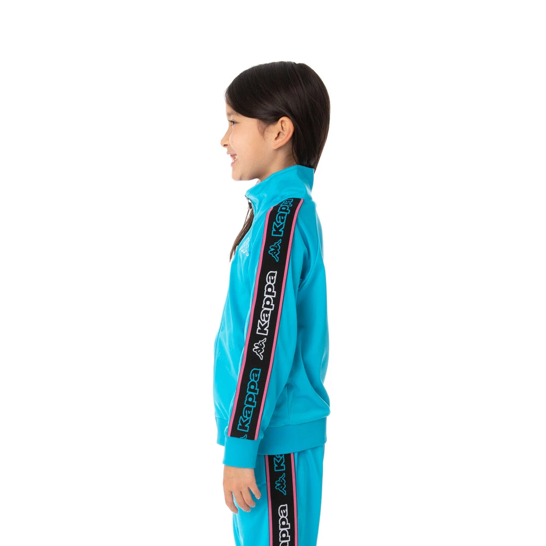 Kappa US Kids Logo Tape Artem 2 Track Jacket - Blue 5 Kappa US Kids Logo Tape Artem 2 Track Jacket - Blue