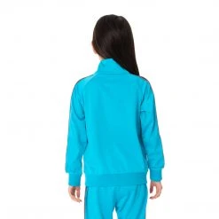 Kappa US Kids Logo Tape Artem 2 Track Jacket - Blue 9 Kappa US Kids Logo Tape Artem 2 Track Jacket - Blue