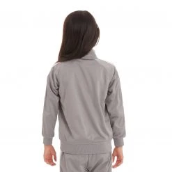 Kappa US Kids Logo Tape Artem 2 Track Jacket - Grey