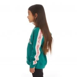 Kappa US Kids Logo Tape Apet 2 Hoodie - Dark Green 8 Kappa US Kids Logo Tape Apet 2 Hoodie - Dark Green