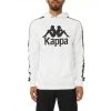 Kappa US 222 Banda Hurtado 2 Hoodie - White Black