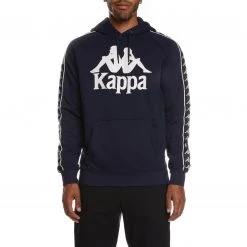 Kappa US 222 Banda Hurtado 2 Hoodie - Navy Black Men