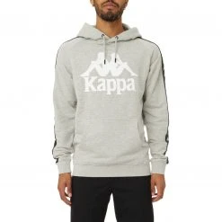 Kappa US 222 Banda Hurtado 2 Hoodie - Grey Black