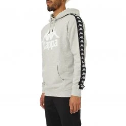 Kappa US 222 Banda Hurtado 2 Hoodie - Grey Black