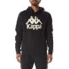Kappa US 222 Banda Hurtado 2 Hoodie - Black Smoke Violet