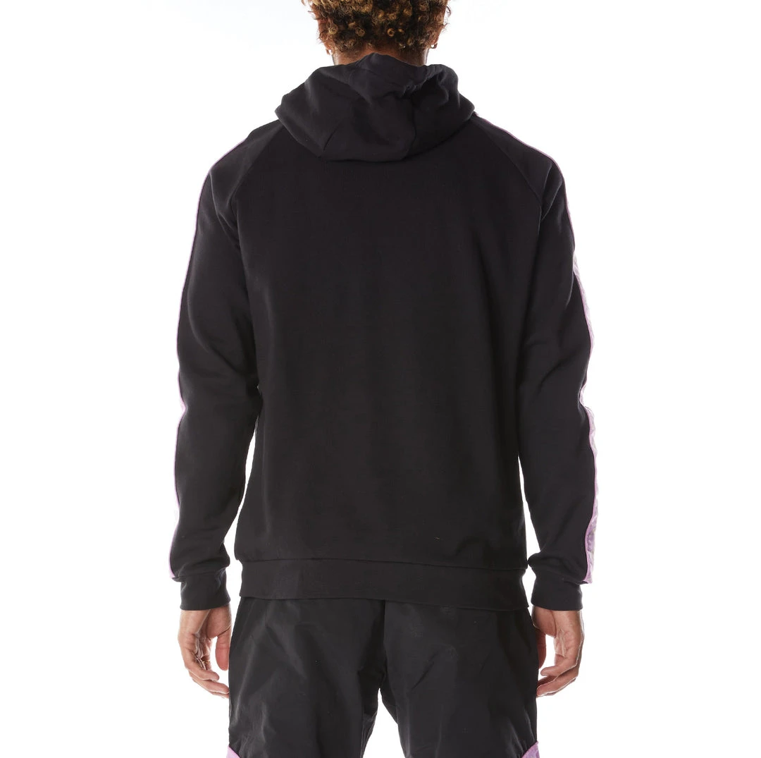 Kappa US 222 Banda Hurtado 2 Hoodie - Black Smoke Violet 6 Kappa US 222 Banda Hurtado 2 Hoodie - Black Smoke Violet