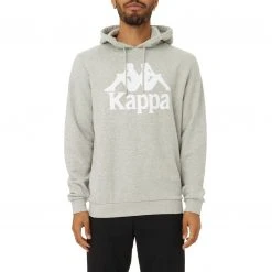 Kappa US Men Authentic Esmio 2 Hoodie - Grey