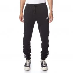 Kappa US 222 Banda Alanz 2 Sweatpants - Black White