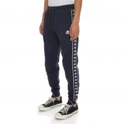Kappa US 222 Banda Alanz 2 Sweatpants - Navy Black Men