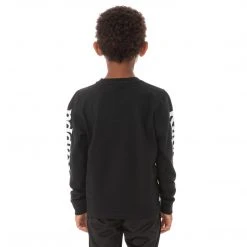 Kappa US Kids Authentic Ruiz 2 T-Shirt - Black Smoke