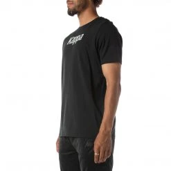 Kappa US Authentic Runis T-Shirt - Black Grey