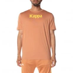 Kappa US Authentic Runis T-Shirt - Brown Sand